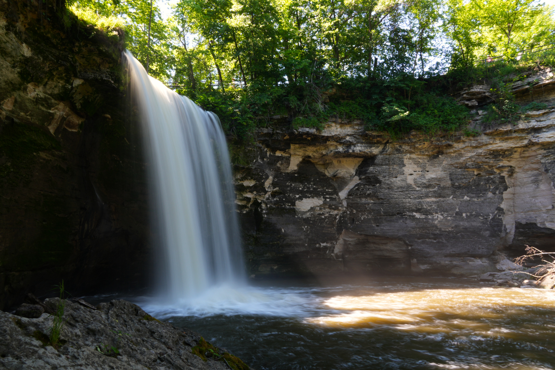 Minneopa State Park Waterfall Makato, MN